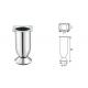 Simple Classic Metal Furniture Legs Hardware Different Color Surface Treatment