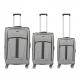 3pcs Soft Trolley Luggage