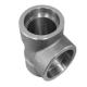Asme B16.9 Schedule 40 Steel Pipe Fittings Socket Weld Tee Stainless Steel Equal Tee 304