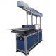 S600 600*600mm large format CO2 glass tube laser marking machine for Jeans