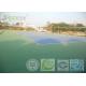 Olympic Tennis Court Surface , PU Sports Flooring Anti Slippery Sound Reduction