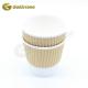 Varnishing Hot Coffee Cups Disposable Paper  Custom Disposable Coffee Cups