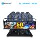 Interactive Game 5D Theater Equipment Computer Software Control 12 Special Effects