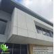 Architectural Metal Wall Panels Solid Aluminum Cladding PVDF Facades System fireproof