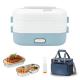 304 Stainless Steel Double Tier Electric Cooker Box With Vacuum Storage