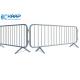 Crowd Control Welded Wire Mesh Panels Portable For Pedestrian Barrier Security