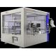 24000BPH Hot Melt Glue Labeler Machine Adhesive Labeling Machine With Multi Roll Feeding System