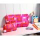 Custom Make Up toiletry promotional fashion elegant cosmetic makeup bag for lady