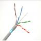 24AWG 0.5mm Cat5E CAT6 Network LAN Cable For Telecommunication