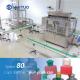 Automatic Rotary Bottle Filling Capping Machine For Personal Care Flip Top