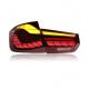 36w Wattage Red/Smoke LED Tail Lights for BMW 3 Series F35 F80 Full LED Rear Light