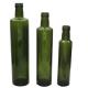 Black Screw Cap Glass Olive Oil Bottle Steel Pourer Customized Capacity