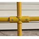 1-20mm Yellow Fiberglass Pipe Fittings For Round Tube Handrail And Fences