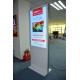 Network Optional Floor Standing Digital Signage Widely Used In Pubic Places