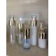 Eco friendly white empty plastic cosmetic packaging container serum lotion 15ml 30ml 50ml 80ml 100ml airless pump bottle