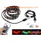 USB Powered 5V RGB Black Flexible LED Strip Lights for TV Back Lighting , Desk , Trucks