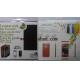 Fashion Black Cell Phone Screen Guard for IPhone 4 / 4s