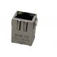 Customized Shielded 10/100base Single Port RJ45 Jack With Lan Transformer