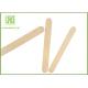 Sterile Large Paddle Pop Sticks , 93mm Wood Skill Sticks Hot Stamp Logo
