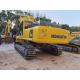 Used Excavator 45ton Low Working Hours Spain Showroom Video Inspection 257KW Yellow Komatsu 2700hrs