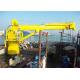 1t telescopic Marine hydraulic crane with ABS Class and advanced components