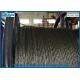 18 Strands Anti twist Galvanized Steel Wire Rope for Transmission Line Stringing 252kN 20mm Diameter