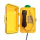 Aluminum Alloy IP67 Waterproof Tunnel Telephone With Alarm Light