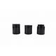 Smooth Flower Packaging Black Uv Glass Jars 3oz Child Proof Airtight Smell Proof