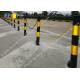 Durable Removable Security Bollard Driveway Fold Down Security Post 16kg Weight