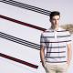 Breathable And Wear-Resistant And High Quality Striped Knit Fabric For Polo Shirt