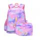 Soft Polyester Inner Lining Preschool Unicorn Backpack with Lunch Box and Pencil Case