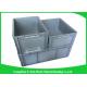 Standard Plastic PP Industrial Storage Bins , Reusable Plastic Stacking Boxes