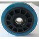 Step Chain Roller Escalator Spare Part 100x22.2 Hub Type Roller With Bearing 6204