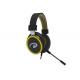 Yellow 2.2m Cable Led Backlit Rgb Gaming Headset