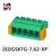 SHANYE BRAND 2EDGSKTG-7.62 300V promotion newest model 7.62mm 2p-24p pluggable terminal block male and female made in china