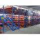 Cold Rolled Steel Structural Metal Storage Shelves Load 500kgs Robot Welding