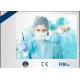 Fluid Resistant Disposable Protective Gowns , PE Coated Sterile Surgical Gowns