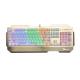 KG906 Portable Mechanical Keyboard Brown , Programmable Gaming Keyboard Wired Type