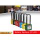 Xenoy Padlock Color Coded Master Keyed with Permanent Back Label Safety Lockout Padlocks