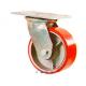 Steel Structure Dumpster Casters 6 Inch Rubber Caster Wheels