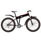 0.25KW Full Suspension Folding Electric Bike , Electric Mountain Bike For Adults