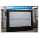 Custom Frame Style Inflatable Movie Screen / Theater Screen For Outside Garden Film