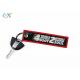 Fabric Airplane Embroidered Key Tags Flight Lanyard As Promotional Gifts