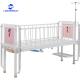 2 Cranks 2 Function Newborn Medical Crib Adjustable Nursing Child Hospital Bed Stainless Steel Manual Babies Pediatric Bed