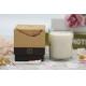 Pleasant Fragrance Home Scented Candles With Kraft Paper Rigid Gift Box