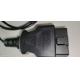 ABS PVC PE OBDII To USB Cable Length 100cm Power 12W-24W Stable