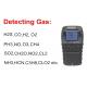 Portable Multi 4 In 1 Gas Detector For CO O2 H2S Lel / CH4 CO2 Vocs