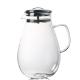 64oz Modern Water Carafe With Cup For Beverage / Fruit Infused Water Eco Friendly