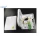 2 Ports ABS FTTH Fiber Optic Terminal Box Optic Face Plate Wall Socket For FTTH GPON