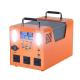 Outdoor Solar Portable Power Station 1000W Orange Solar Generator